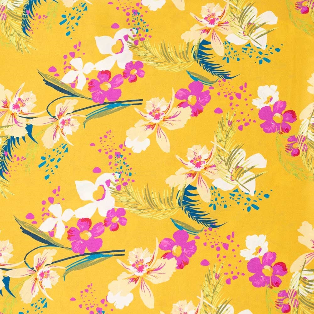 İtalyan İpek Saten Emprime 09