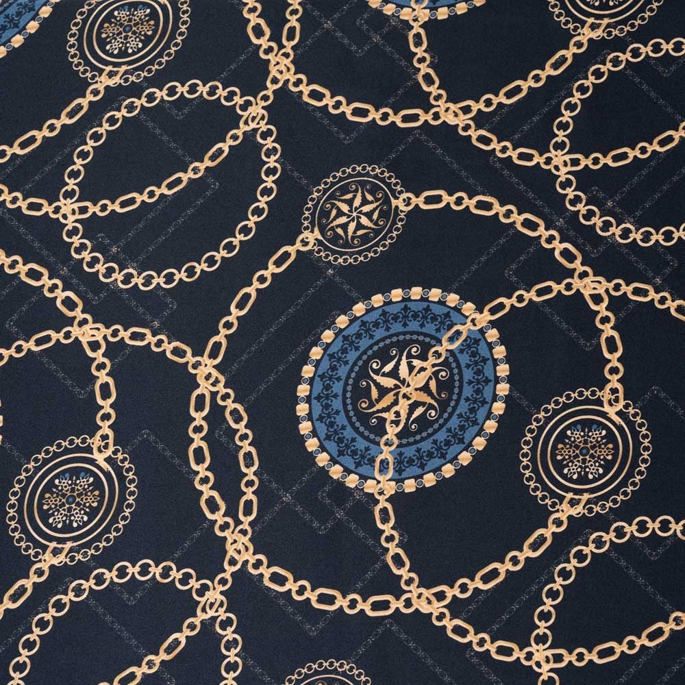 İtalyan İpek Saten Emprime 12