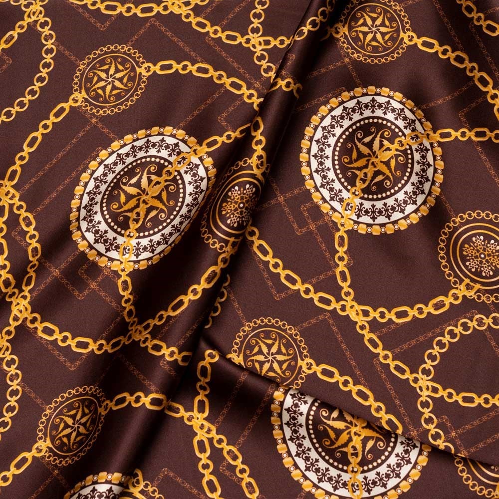 İtalyan İpek Saten Emprime 13