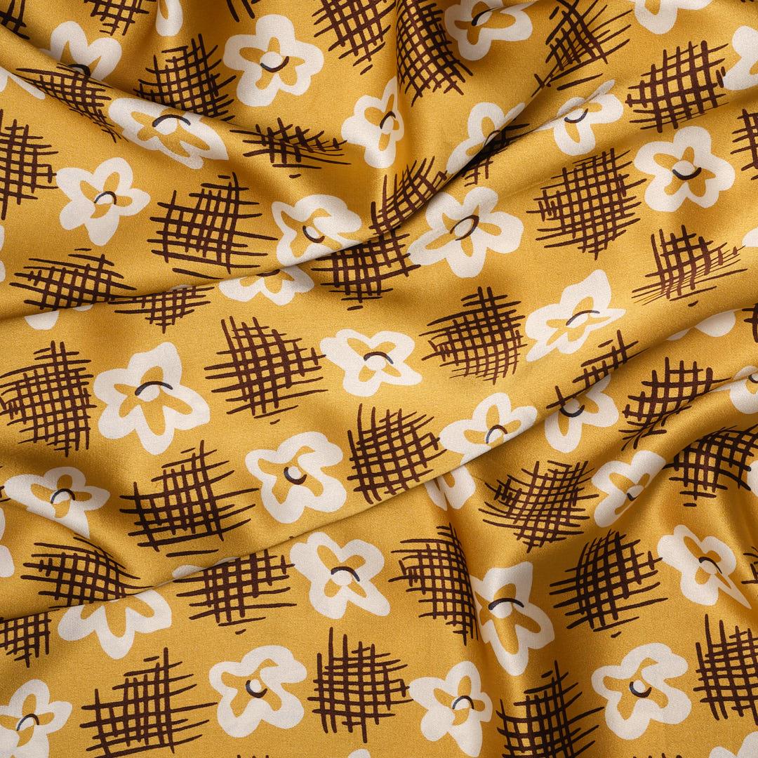 İtalyan İpek Saten Emprime 30