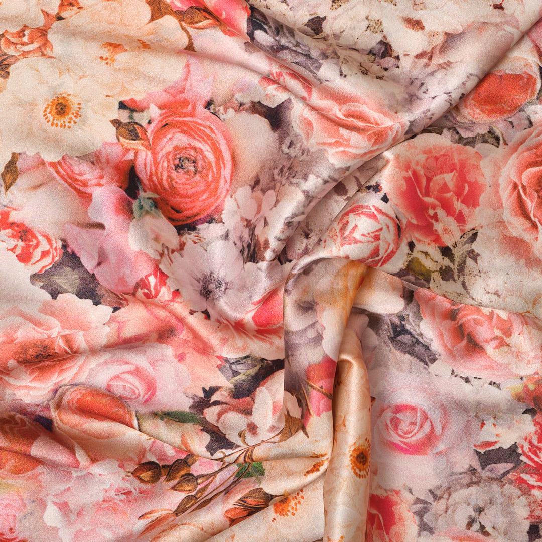 İtalyan İpek Saten Emprime 39