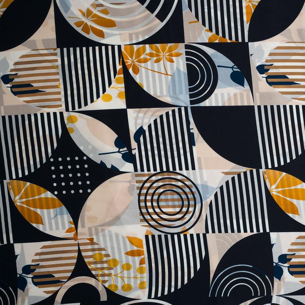 İtalyan İpek Saten Emprime 78