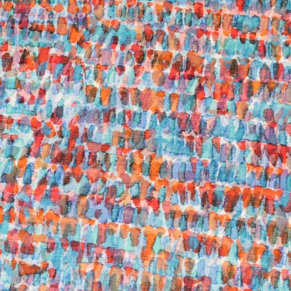 İtalyan İpek Şifon Emprime 03