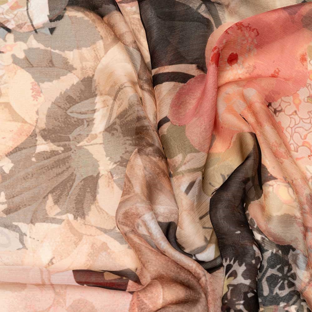 İtalyan İpek Şifon Emprime 04