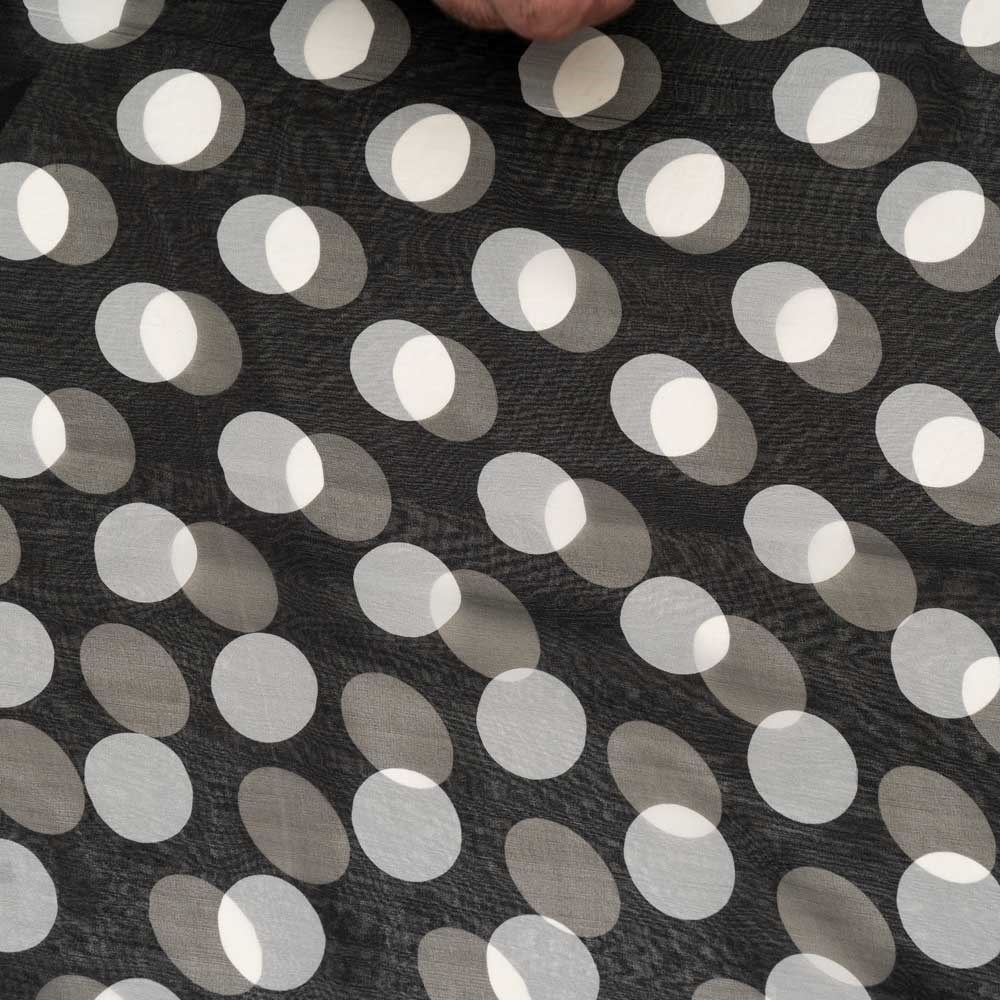 İtalyan İpek Şifon Emprime 06