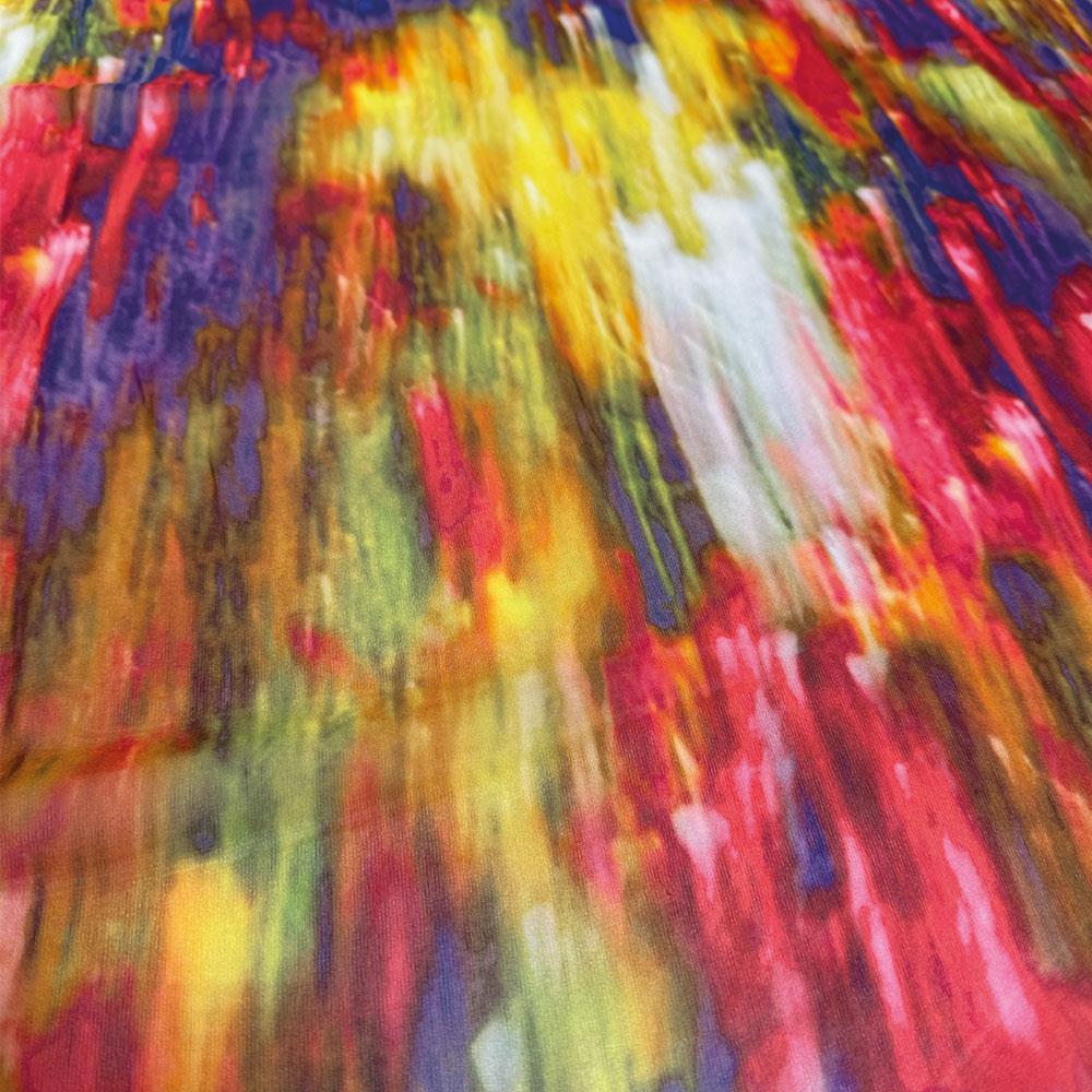 İtalyan İpek Şifon Emprime 11