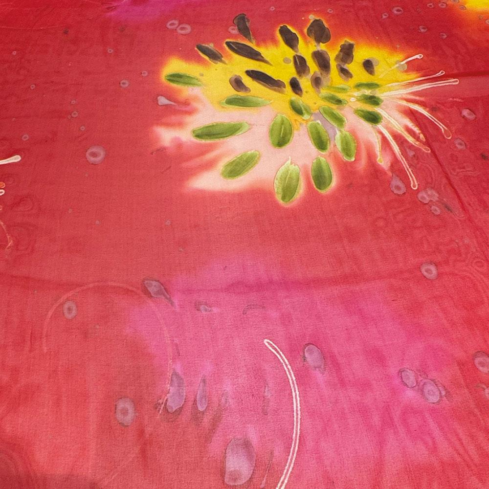 İtalyan İpek Şifon Emprime 12