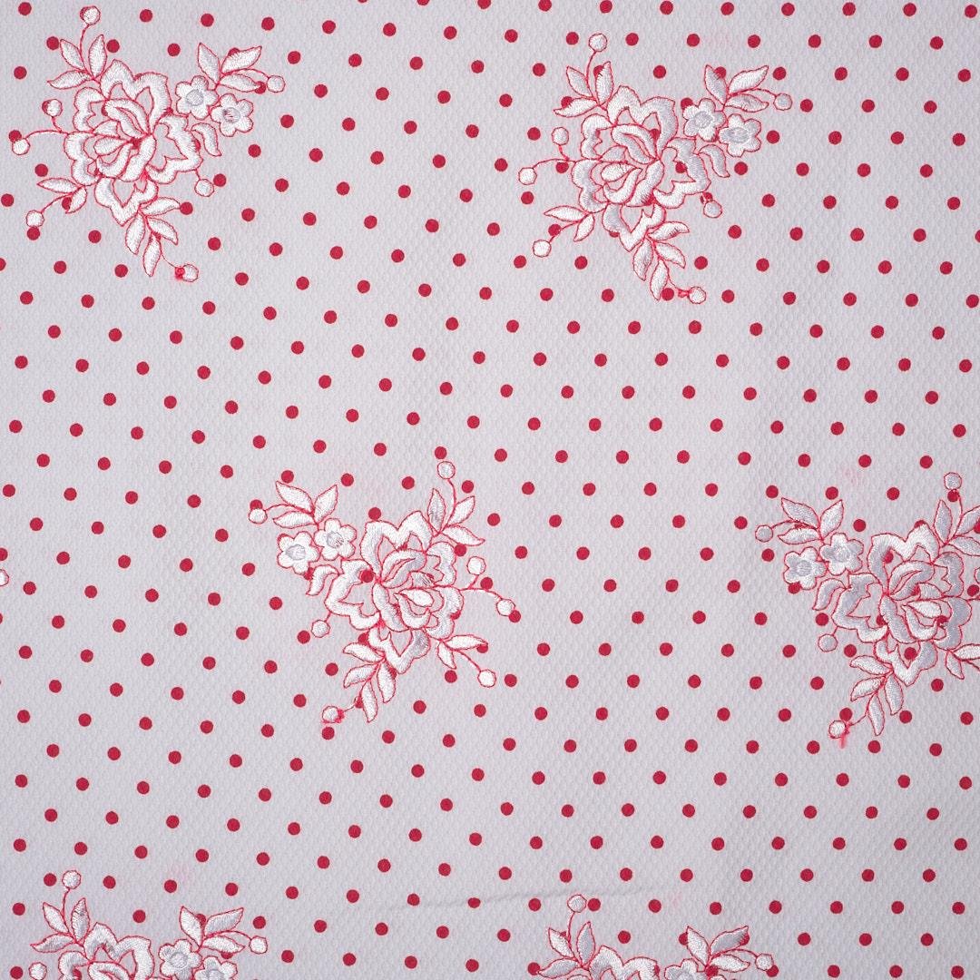 İtalyan Pike Emprime Kumaş 08