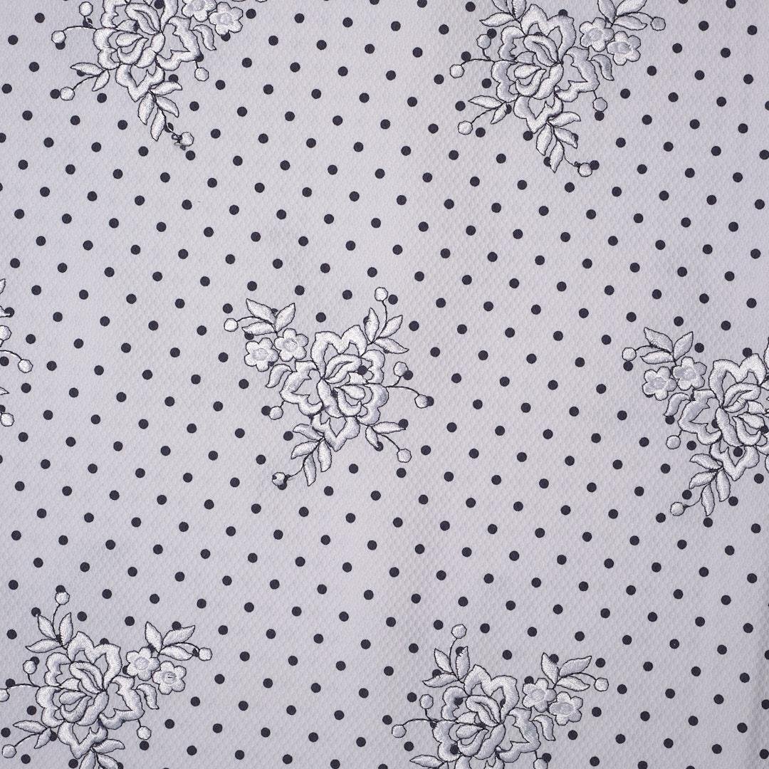 İtalyan Pike Emprime Kumaş 12