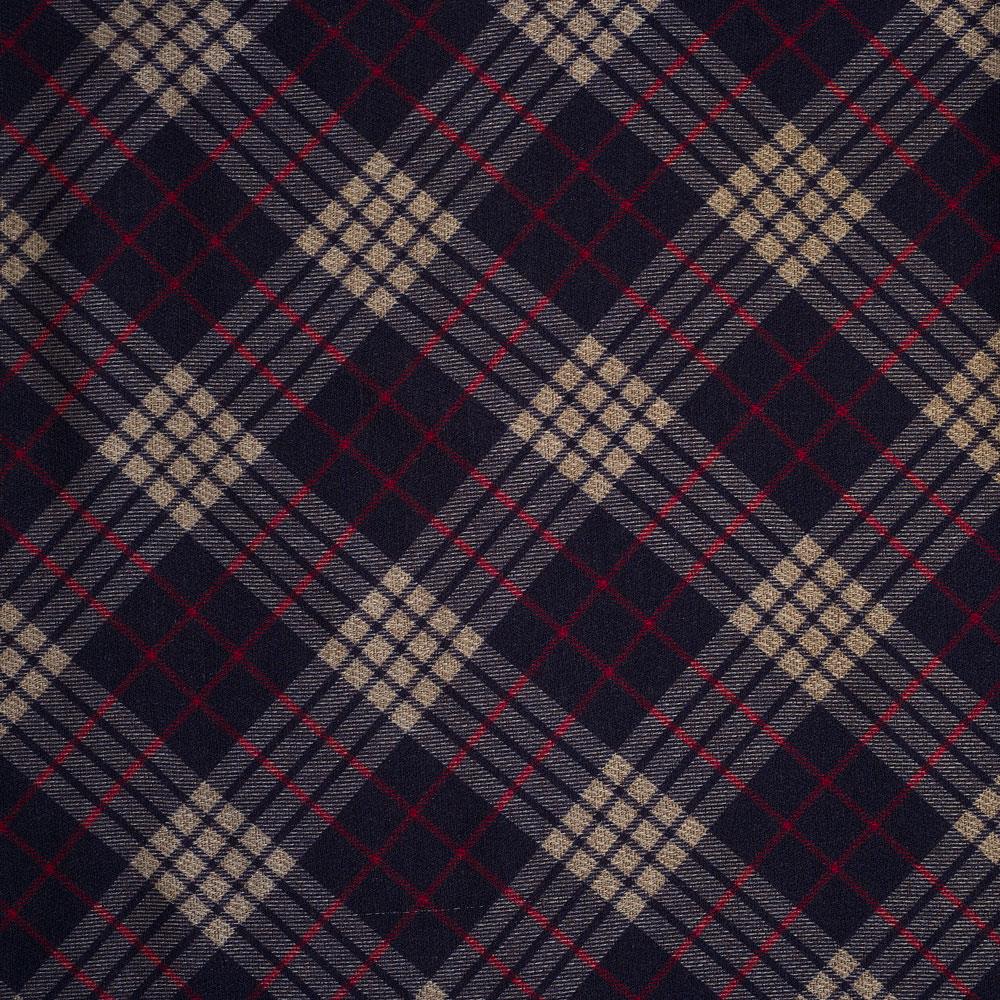 İtalyan Yün Vual Emprime Kumaş 02