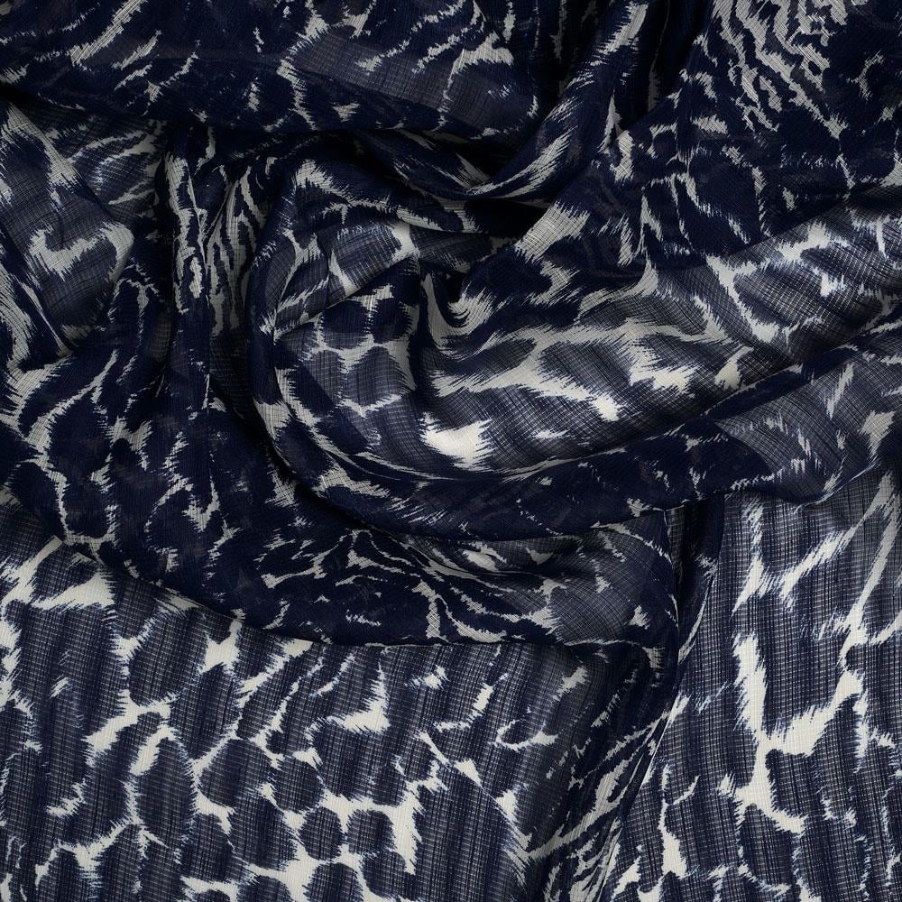 İtalyan Yün Vual Emprime Kumaş 07