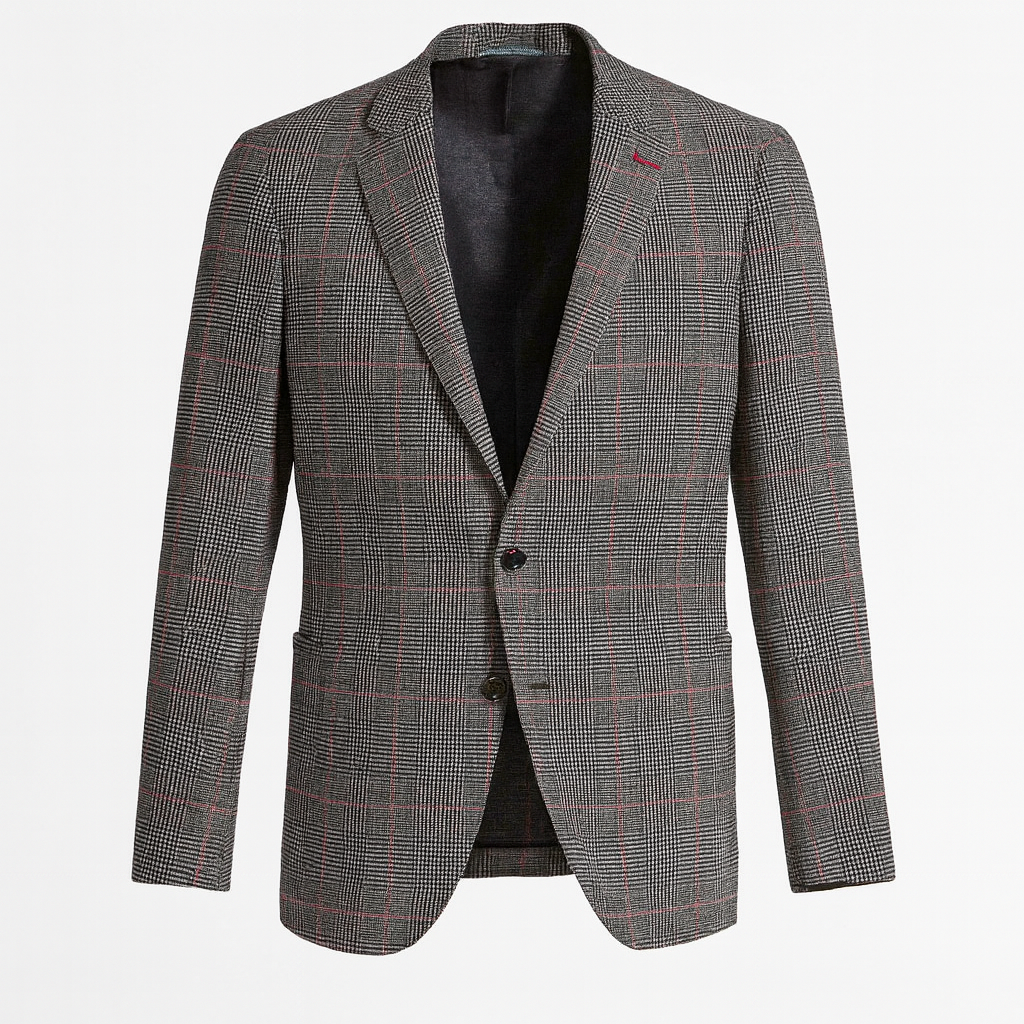 İthal Ekose Kumaş 530 19 Gri Pembe