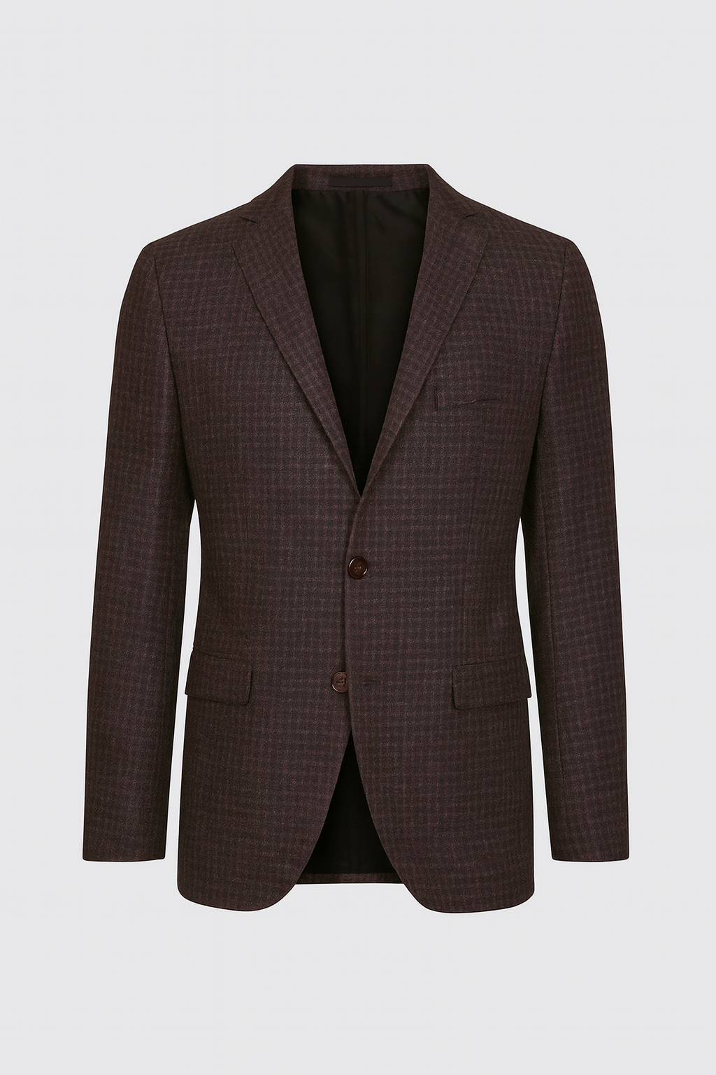 İthal Ekose Kumaş 530 26 Kahve