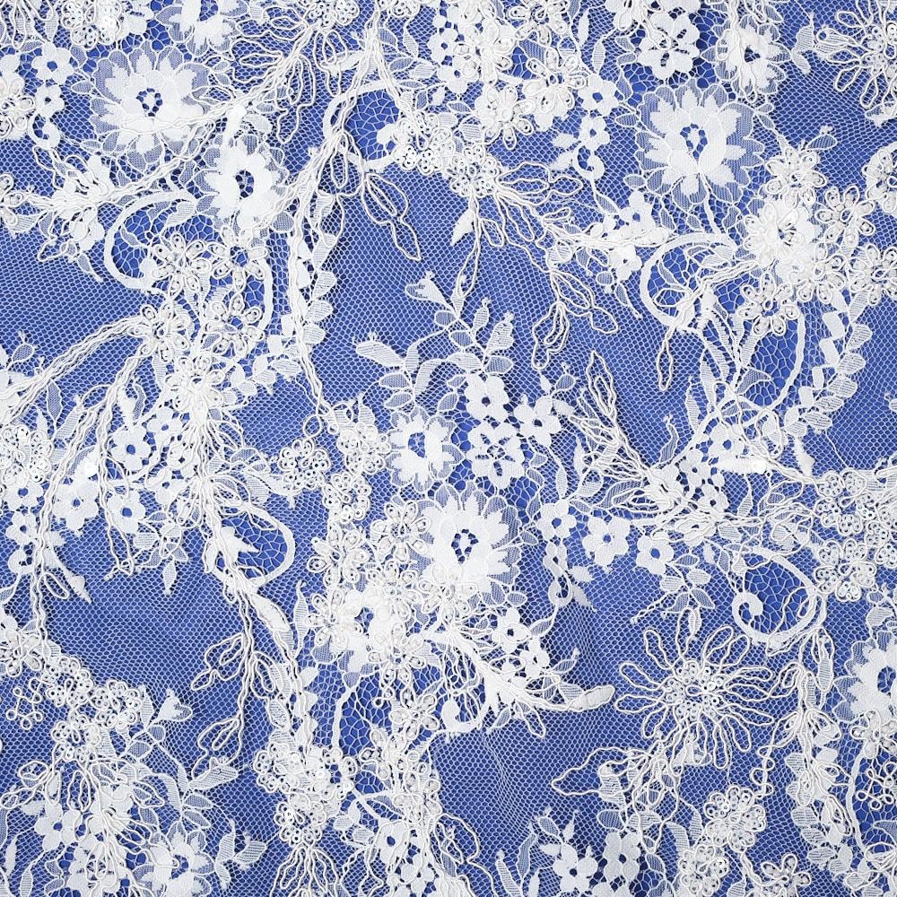 İthal Lez Boncuk Dantel Kumaş 775C - 835 - 03