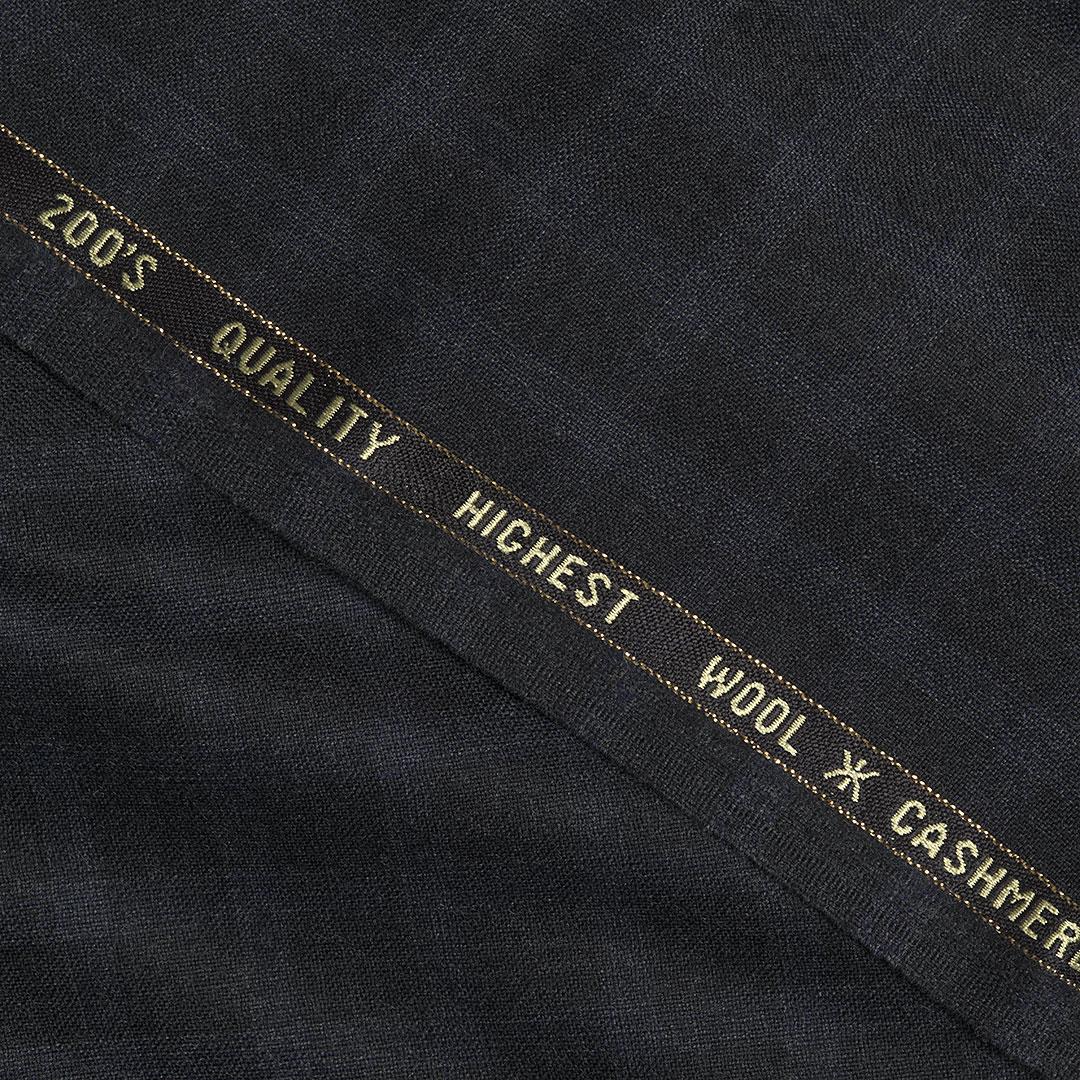 İthal Takımlık Çizgili Kumaş Antrasit 15