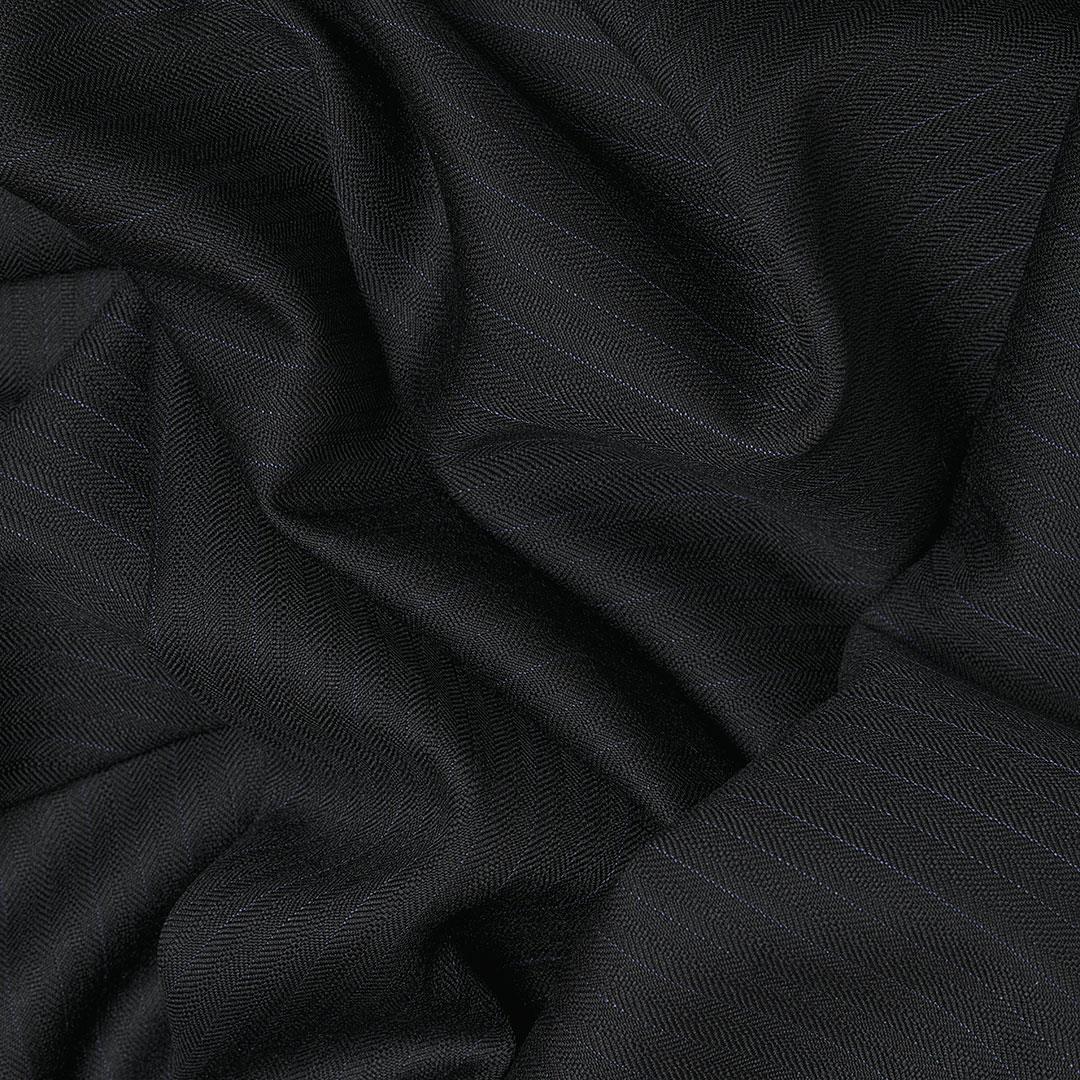 İthal Takımlık Kumaş Ekose Siyah 13