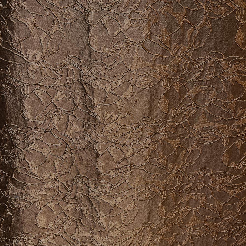 Jakar Brokar Organze Kumaş 11014 Bakır 114