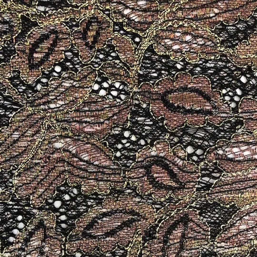Janjan Dantel Kumaş 112 Siyah 04