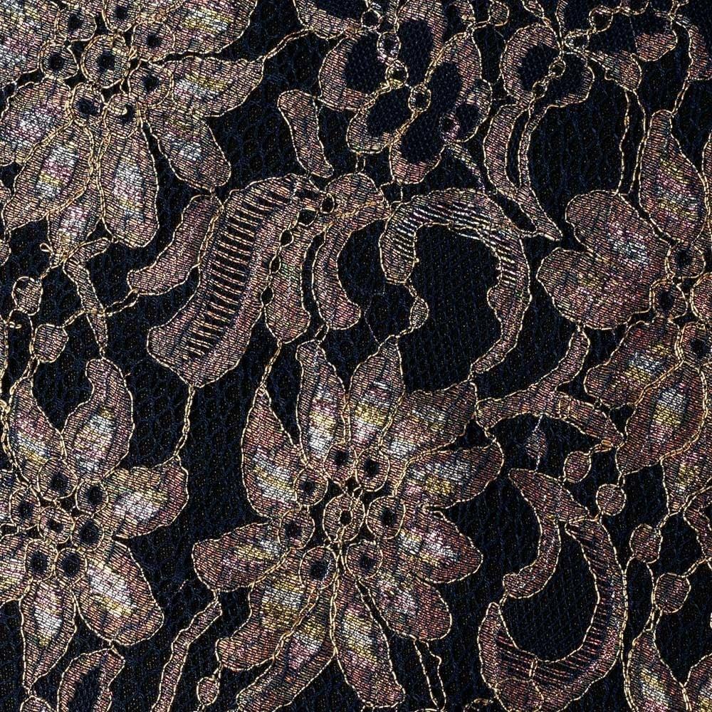 Janjan Dantel Kumaş 130 Lacivert 01