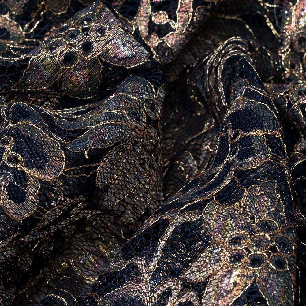 Janjan Dantel Kumaş 130 Lacivert 01