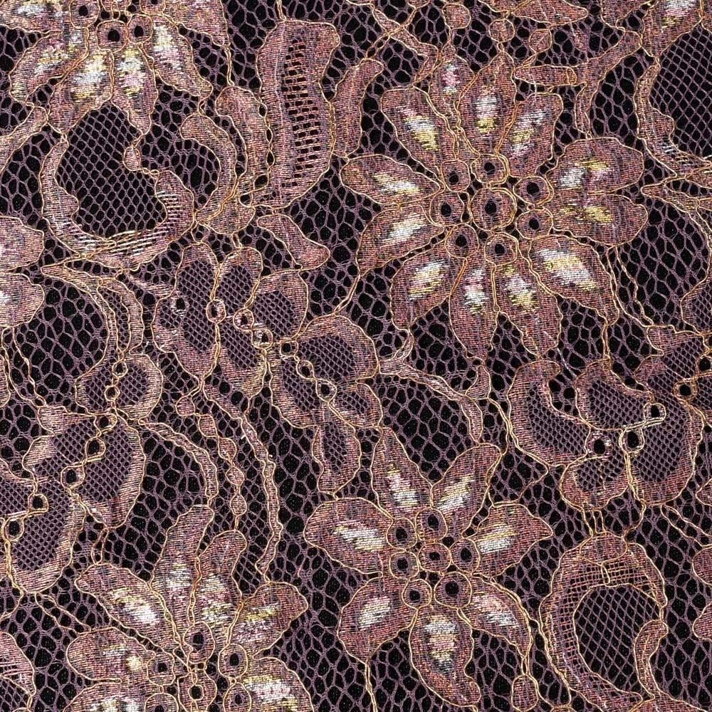 Janjan Dantel Kumaş 130 Soğan Kabuğu 16