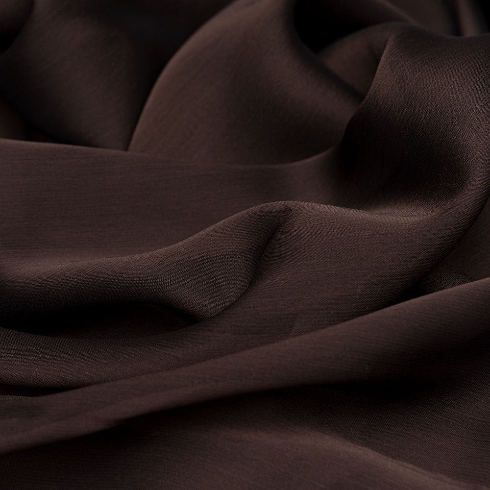 Janjan Şifon Kumaş Kahve