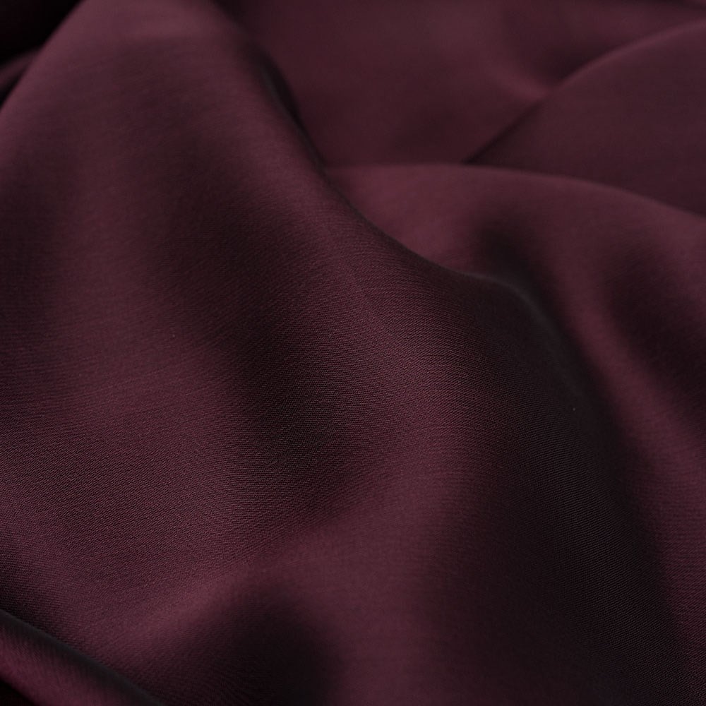 Janjan Şifon Kumaş Koyu Bordo