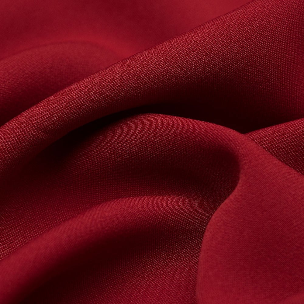 Kayra Krep Kumaş Bordo 19