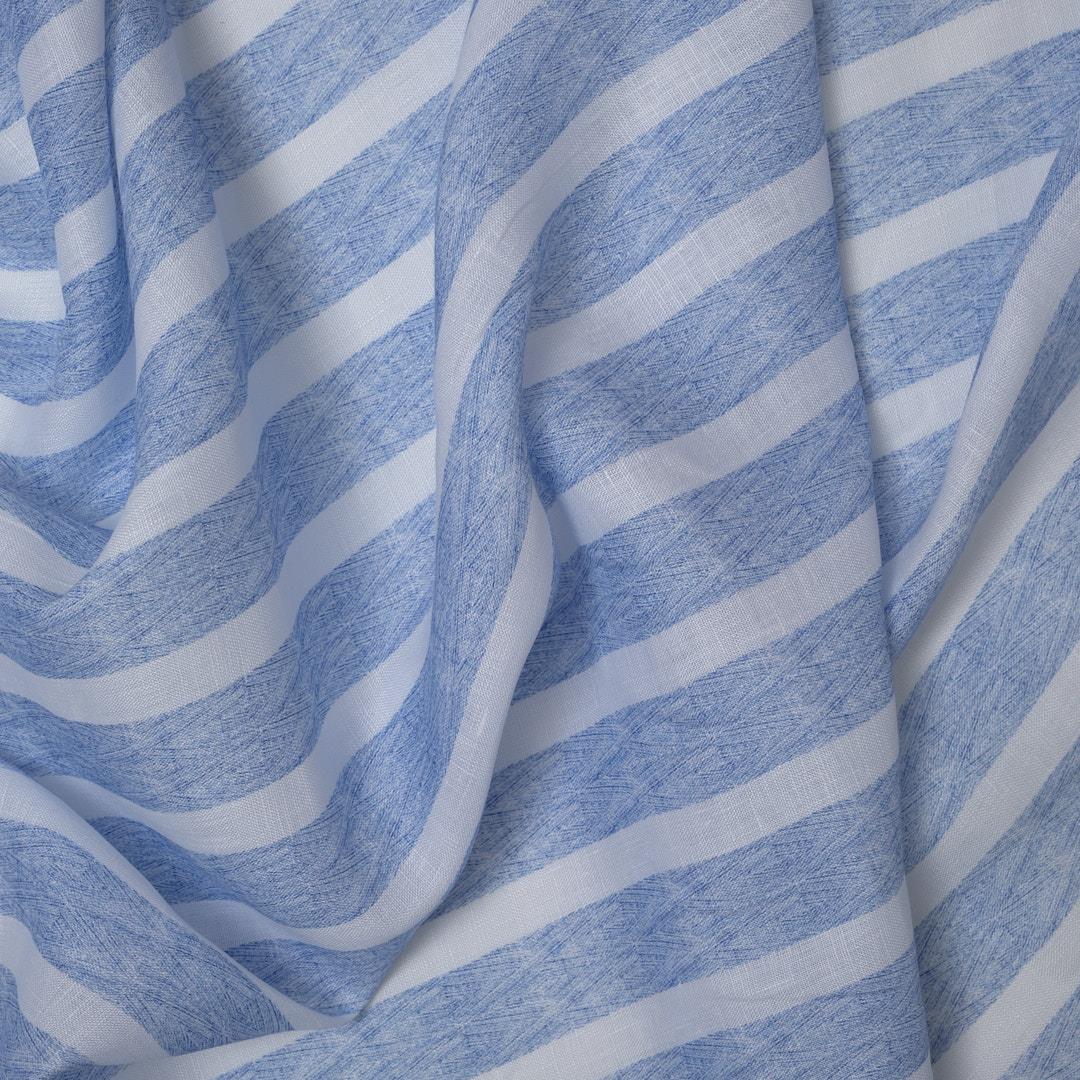 Keten Emprime Kumaş 21