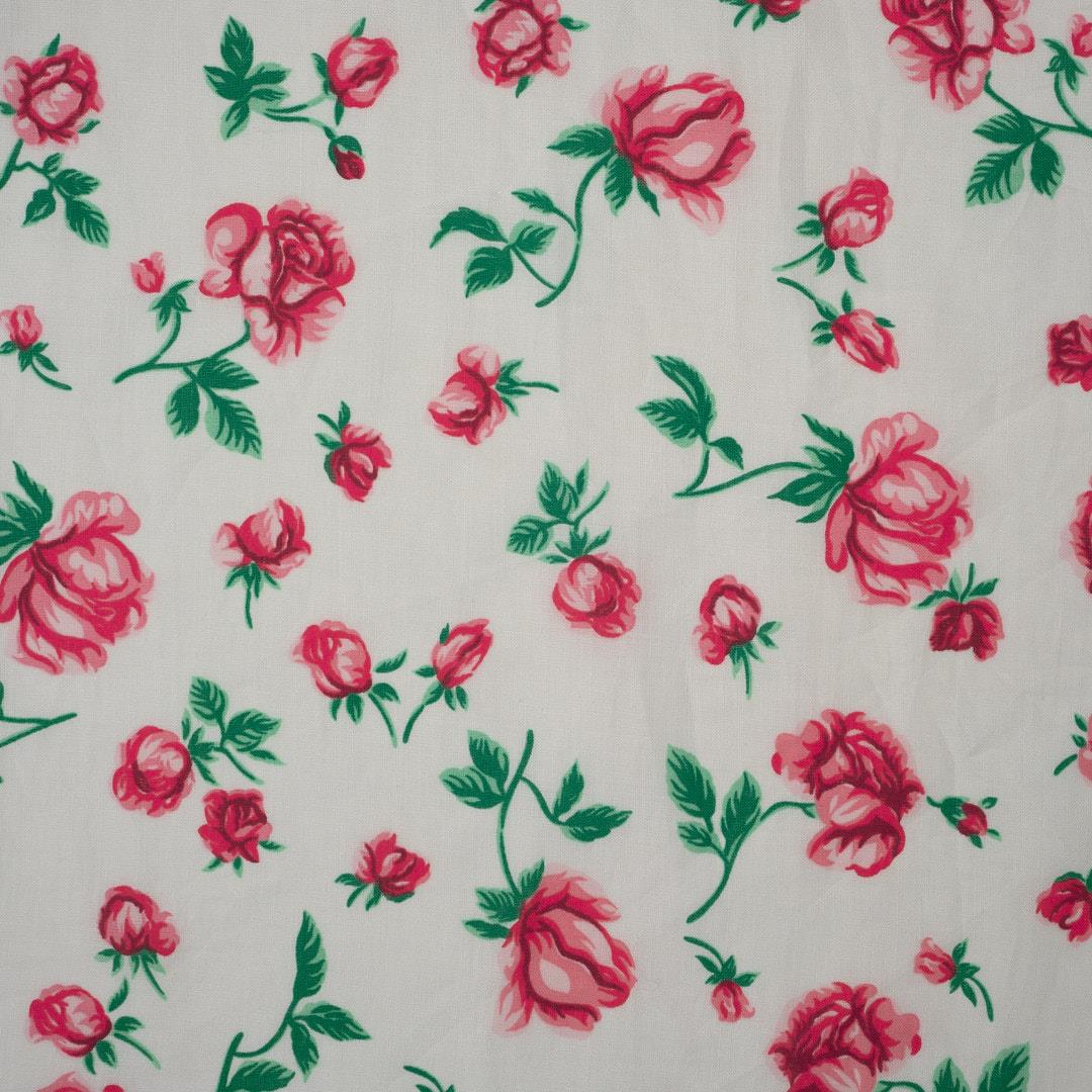 Keten Emprime Kumaş 22