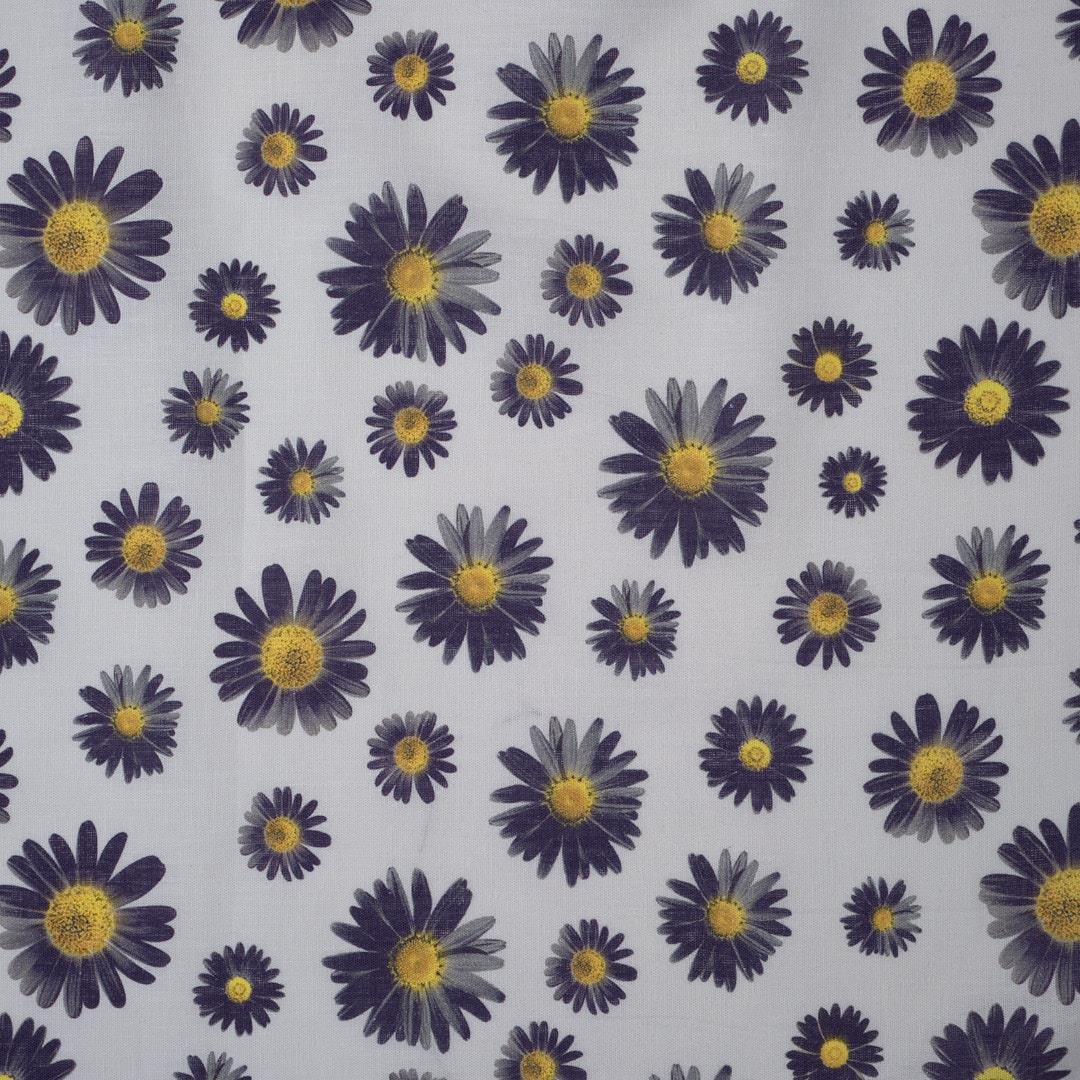 Keten Emprime Kumaş 23