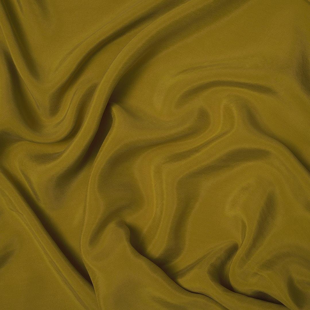 Kupra (Cupro) Kumaş Yağ Yeşili 14