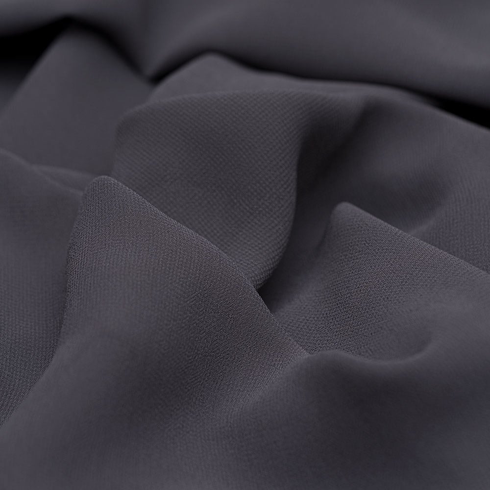 Multi Şifon Kumaş Füme