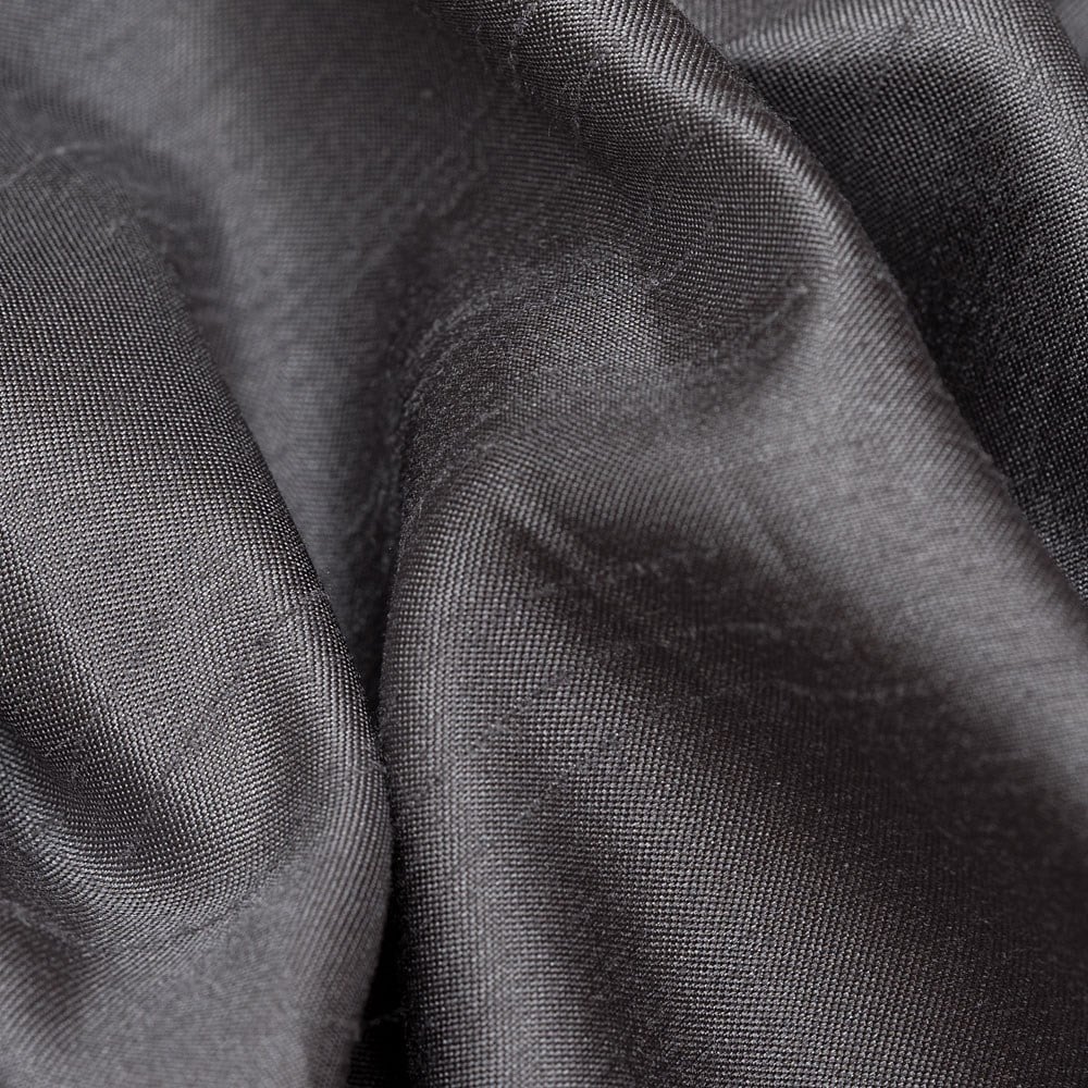 Şantuk Saten Kumaş Koyu Gri