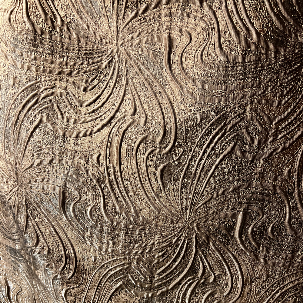 Simli Brokar Kumaş Bronz 10633-03