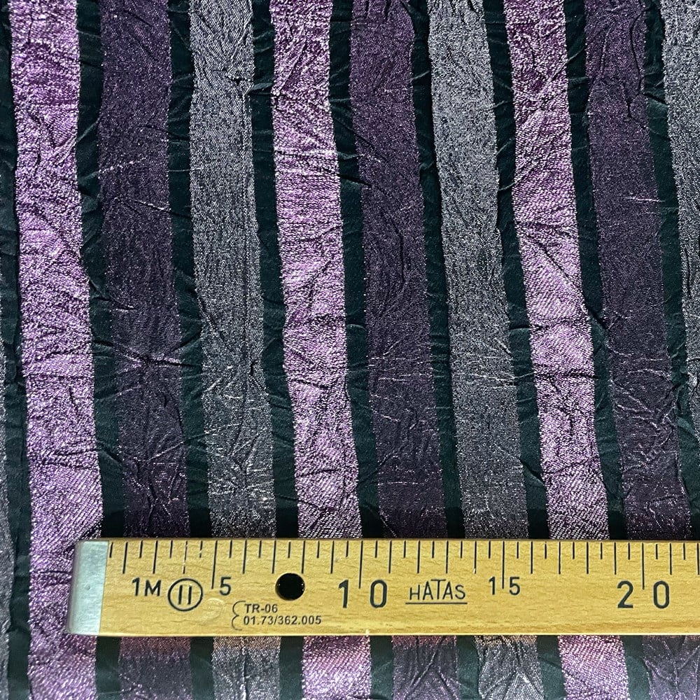 Simli Brokar Kumaş Mor 1504 03