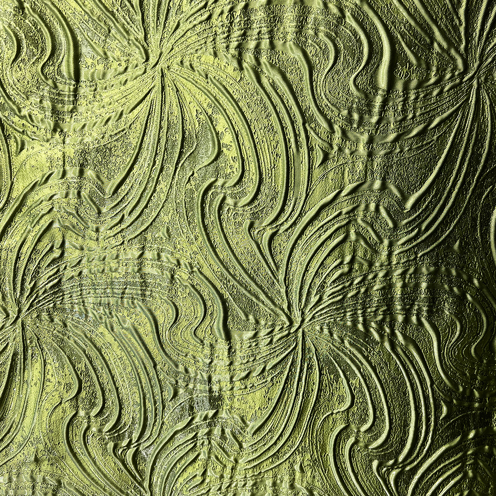 Simli Brokar Kumaş Yeşil 10633-01