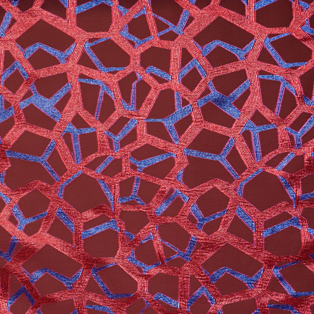 Simli Kesme Şifon 821-01