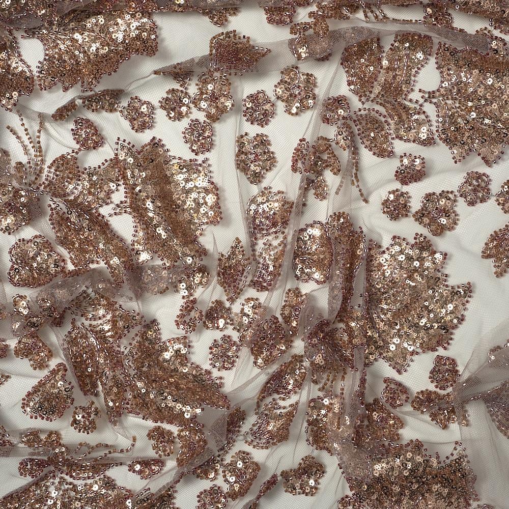 Tül Boncuk İşleme Asma Kumaş 286