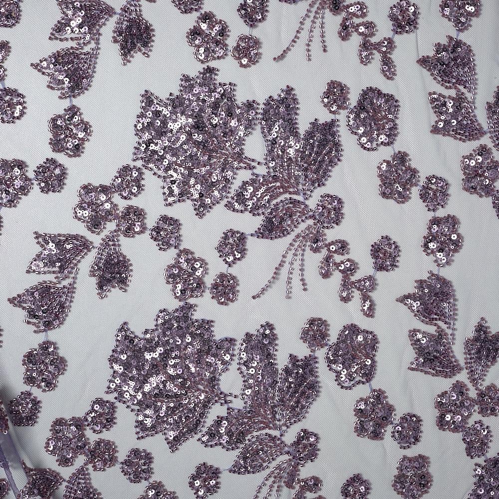 Tül Boncuk İşleme Asma Kumaş 286