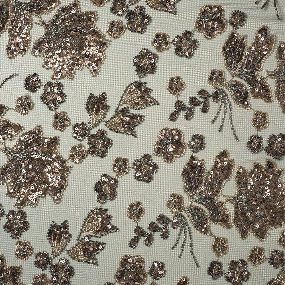 Tül Boncuk İşleme Asma Kumaş 286