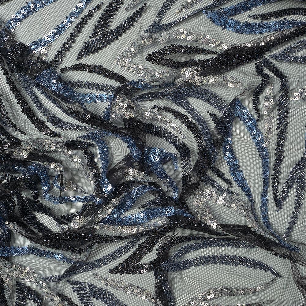 Tül Boncuk İşleme Kesme Kumaş Pano 287