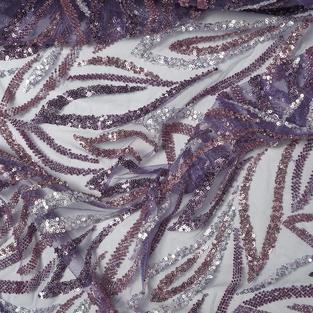 Tül Boncuk İşleme Kesme Kumaş Pano 287