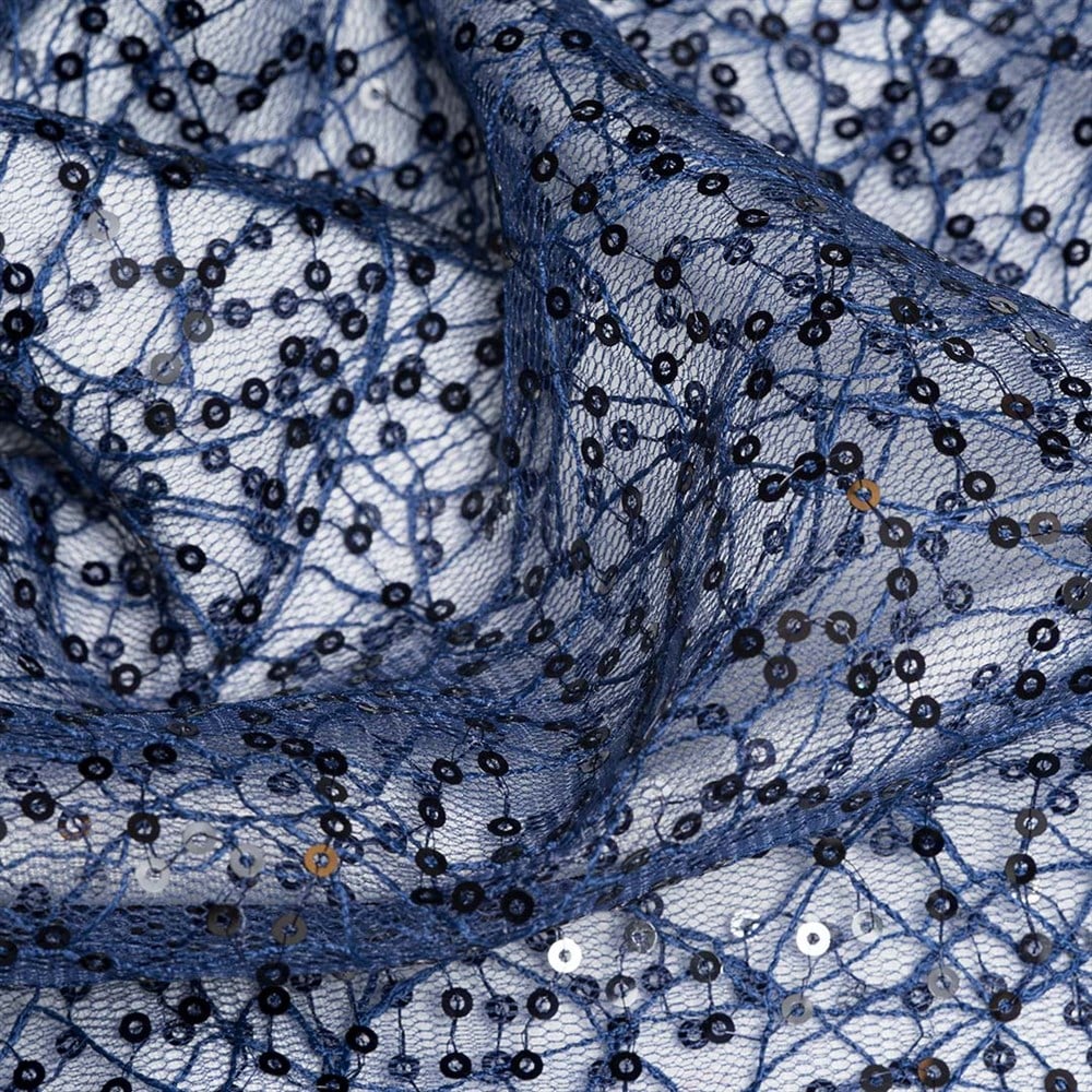 Tül Brode Payet 259 Lacivert 09