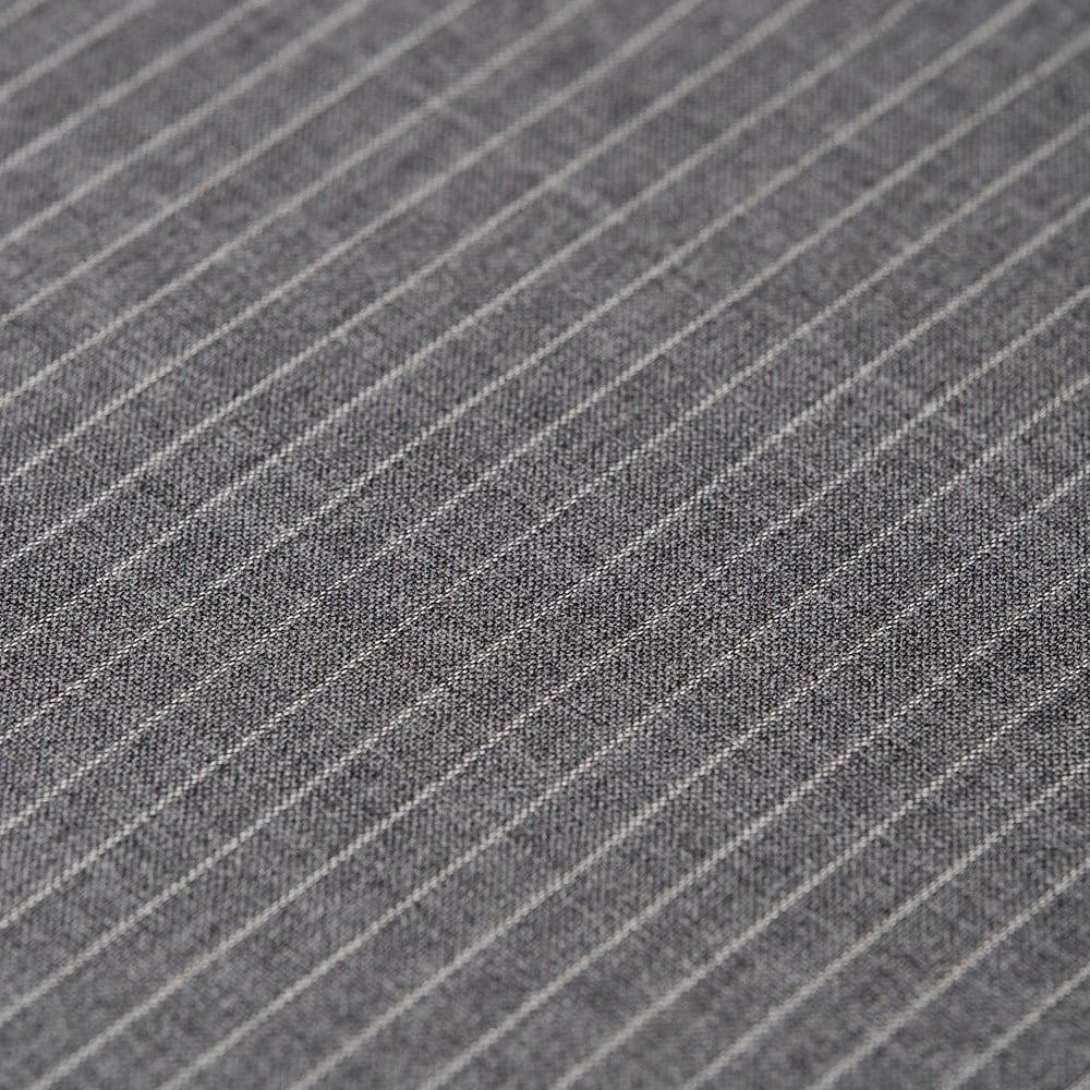 Vitale Barberis Takımlık Gri Ekru Çizgili 33