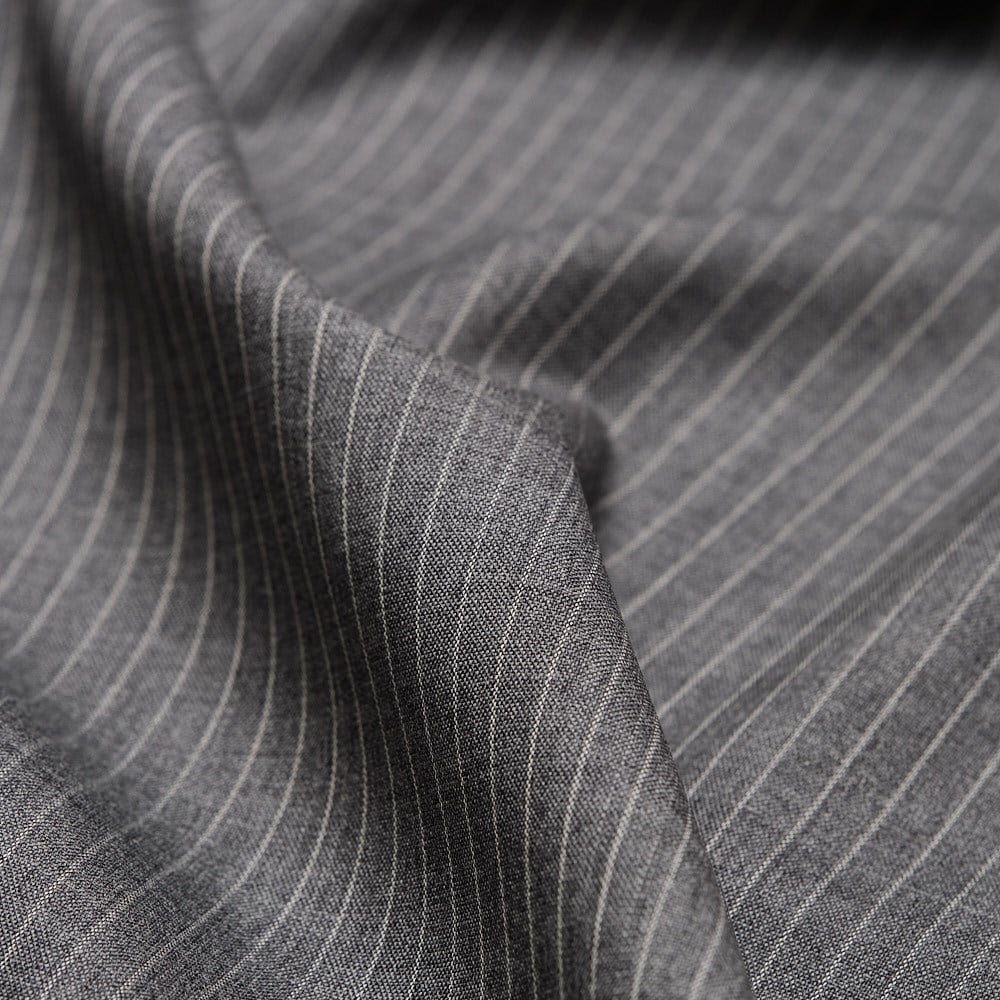Vitale Barberis Takımlık Gri Ekru Çizgili 33