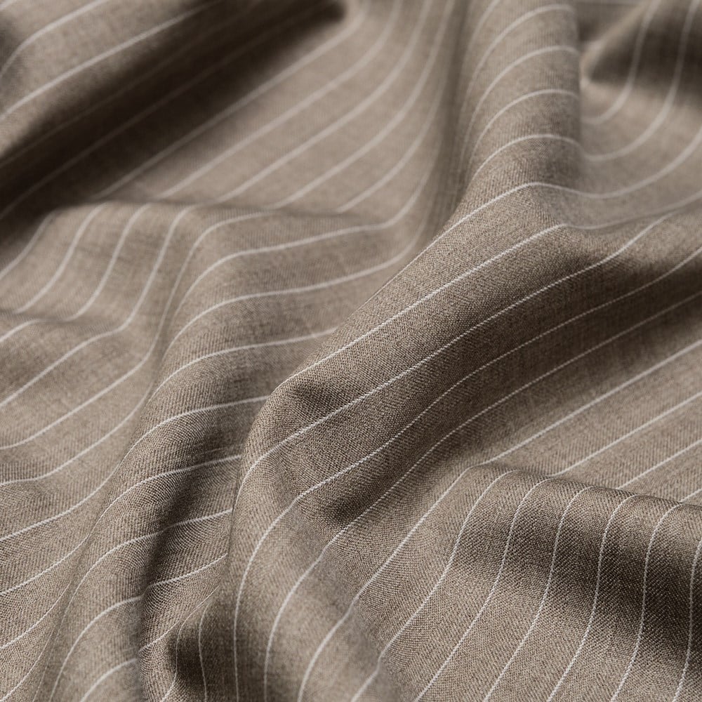 Vitale Barberis Takımlık Vizon Beyaz Çizgili 32