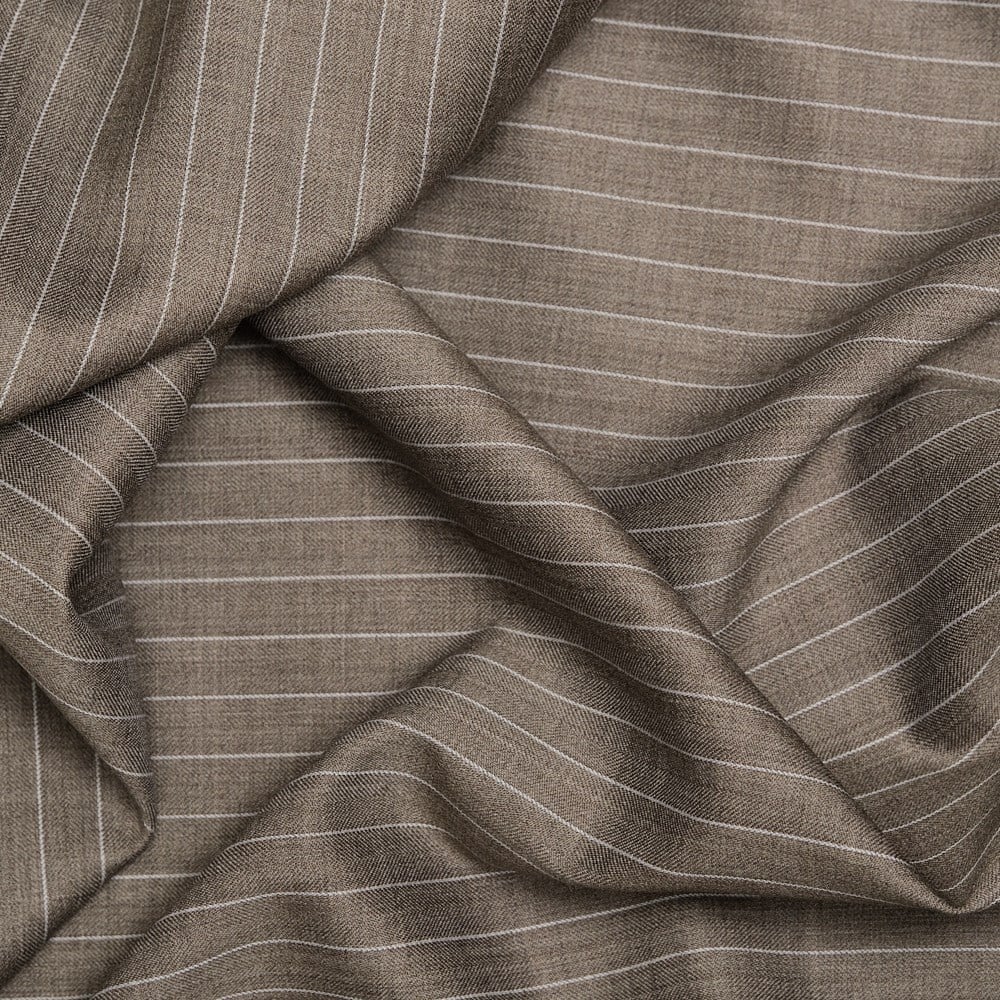 Vitale Barberis Takımlık Vizon Beyaz Çizgili 32