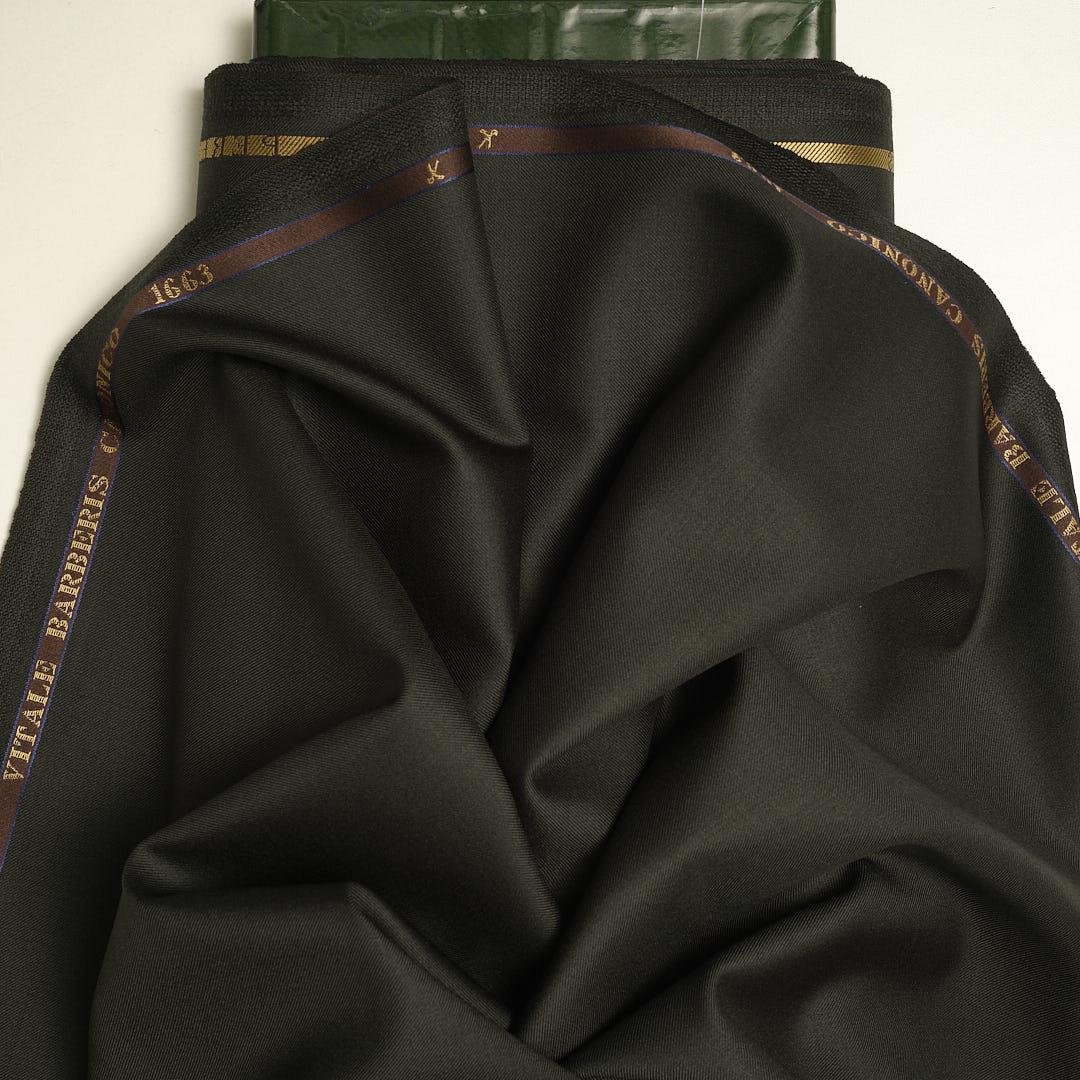 Vitale Barberis Yün Gabardin Haki 07