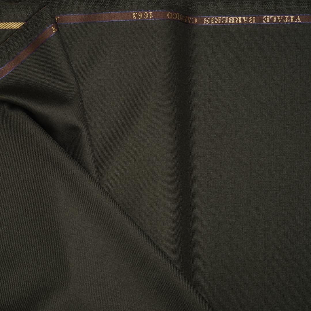 Vitale Barberis Yün Gabardin Haki 07